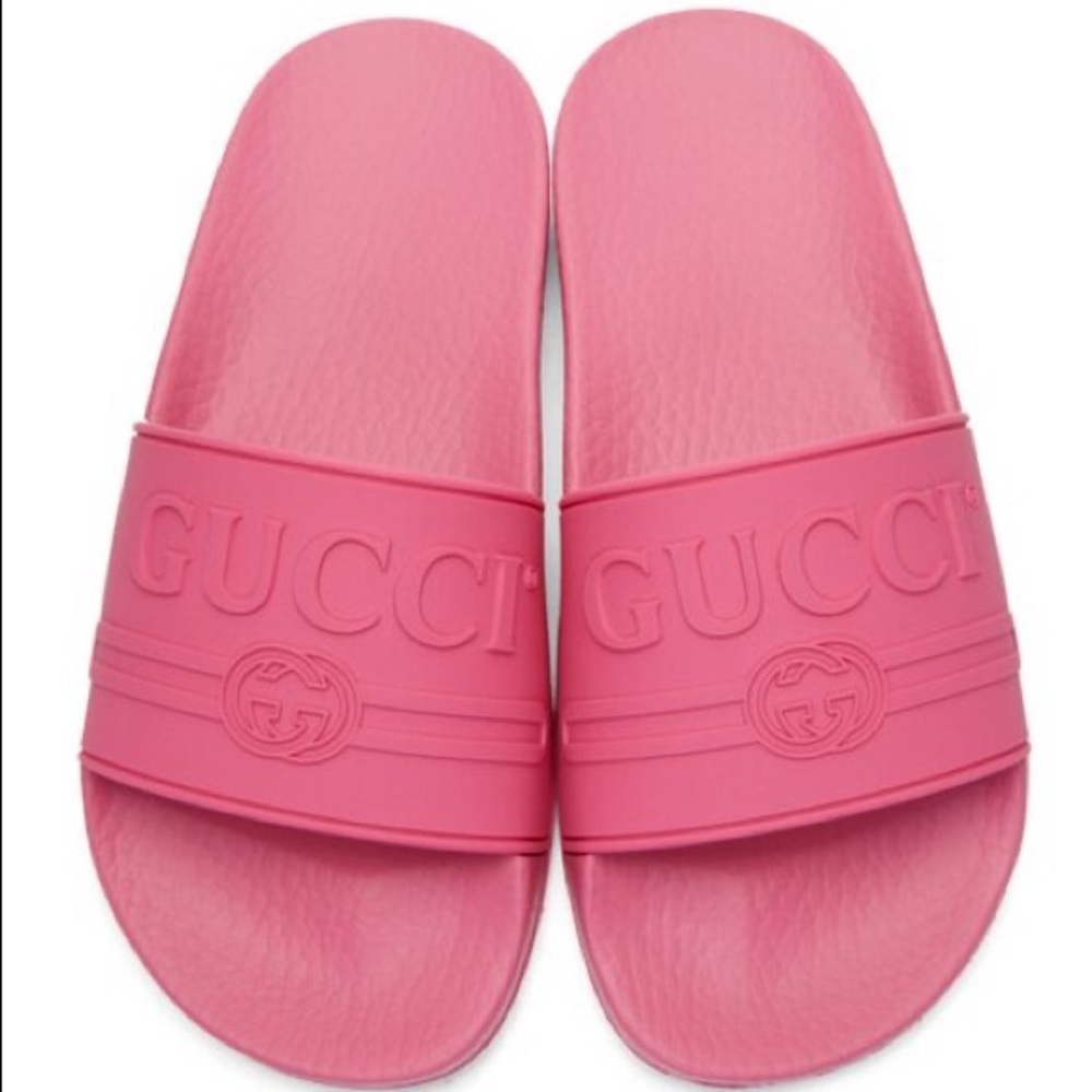 Gucci Pursuit Pool Slides